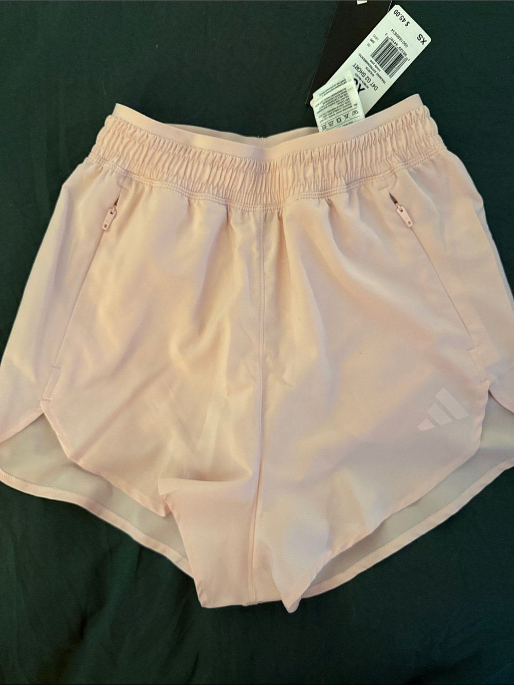adidas Women’s Light Pink Athletic Shorts